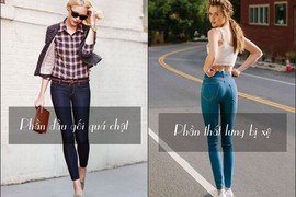 Xử lý 5 vấn đề đau đầu khi mặc quần skinny 