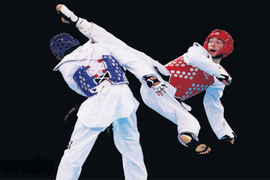 Những cú đá tuyệt đẹp, thần thánh từ Taekwondo