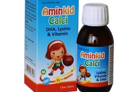 Cục ATTP cảnh báo không mua Aminkid Calci trên một số website