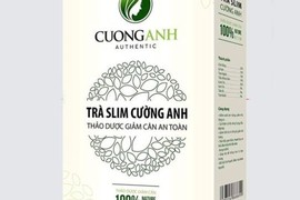 Trà Slim Cường Anh lại “dính phốt” vi phạm quy định an toàn thực phẩm