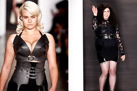 Người mẫu quá khổ tự tin trên sàn catwalk NYFW