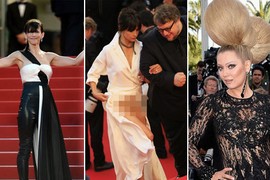 Thảm họa thời trang trên thảm đỏ Cannes 2015