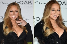 Mariah Carey khoe dây chuyền 10 tỷ bạn trai tặng