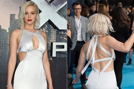 Jennifer Lawrence ngượng chín mặt vì trượt ngã