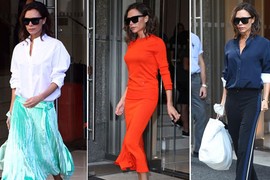 Ngắm phong cách thời trang đẹp, lạ của Victoria Beckham tại NWFS