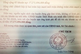 Một huyện ở Cà Mau nợ giáo viên trên 17,2 tỷ đồng 