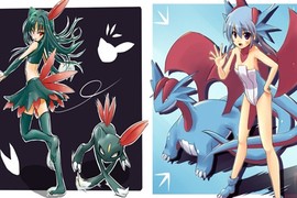 Khi các loài pokemon hóa thân thành cô gái dễ thương (2)