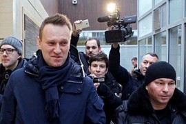 Nhân vật đối lập Aleksey Navalny ra tranh cử tổng thống Nga 