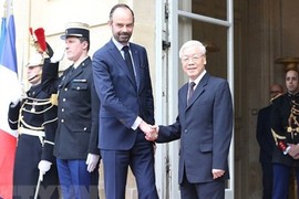 Tổng Bí thư hội kiến Thủ tướng Pháp Édouard Philippe