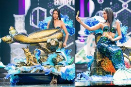 Dàn mỹ nhân Miss Grand Thailand 2018 khiến sân khấu "vỡ trận"