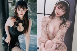 Khó rời mắt hot girl xinh đẹp "mặt học sinh, thân hình phụ huynh"