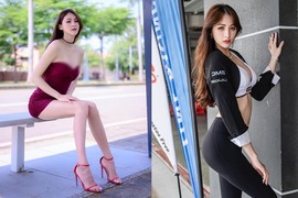 Ngượng đỏ mặt hot girl xinh đẹp “nghiện” mốt khoét sâu khoe vòng một