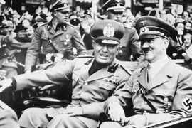 Ảnh hiếm: Hitler được chào đón hoành tráng tại Italy