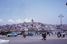 Góc ảnh thanh bình thành phố Istanbul những năm 1960