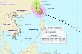 Thông tin mới nhất về cơn bão NEPARTAK giật cấp 15