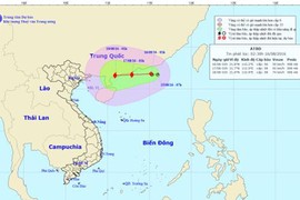 Tin mới nhất áp thấp nhiệt đới trên Biển Đông