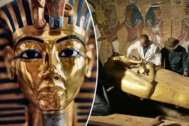 Lóa mắt báu vật chưa từng hé lộ trong lăng mộ Tutankhamun