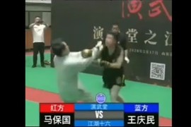 Cao thủ Thái Cực thua knock-out võ sĩ nghiệp dư