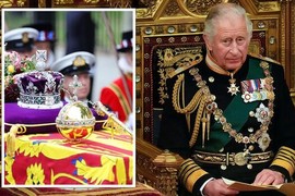 Bật mí 2 vương miện Vua Charles III đội trong lễ đăng quang