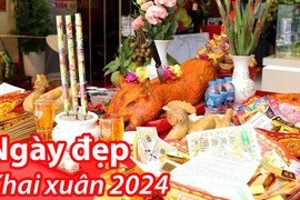 Khai xuân năm Giáp Thìn 2024 ngày nào tốt?