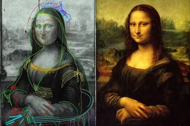 Phát hiện mới về bức tranh Mona Lisa của Da Vinci