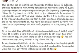 Thuý Vi chia sẻ cách “bào tiền”, antifan cà khịa “có nghề bòn tiền đàn ông“