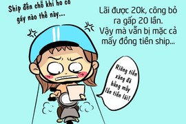 Bị kì kèo tiền ship, chủ shop đáp trả cực chất với “thượng đế“