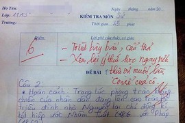 Học sinh "méo mặt" với loạt lời phê bá đạo của giáo viên