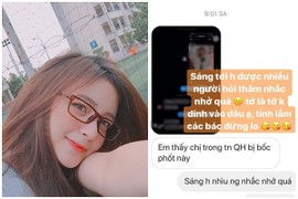 Thêm hot girl lên tiếng sau loạt tin nhắn bị lộ của Quang Hải