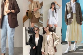 Những kiểu phối blazer thanh lịch, phá cách