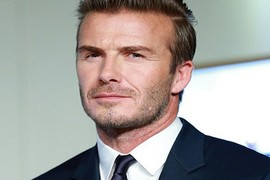 Danh thủ David Beckham đã có mặt ở Hà Nội