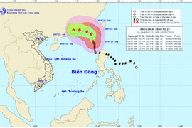 Tin mới nhất về cơn bão số 2 trên Biển Đông