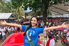 Nhiều thành tích đáng nể, liệu Hà Thu có đăng quang Miss Earth?