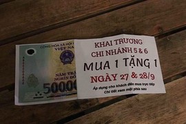 Tham tờ 500 ngàn quảng cáo: Tranh nhau lộc rơi, ăn quả hớ nặng