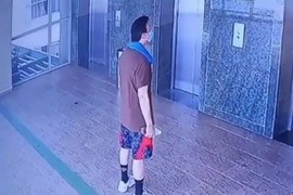 Hình ảnh cuối cùng của nghệ sĩ Chí Tài trích xuất từ CCTV 