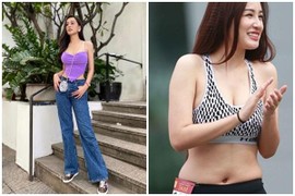 Từng tăng cân "vù vù", Mai Phương Thúy khéo giấu dáng với quần jeans