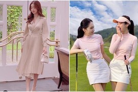 Đỗ Mỹ Linh "out top" nhà nghèo, hết chơi golf lại túi bạc tỷ