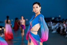 Đôi chân cực phẩm của thí sinh Miss World Vietnam cao khủng 1m85