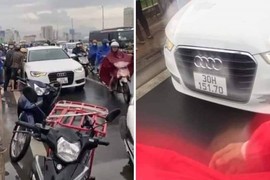 Nghi vấn người đàn ông bỏ lại xe Audi A6 cùng thư tuyệt mệnh nhảy cầu Nhật Tân