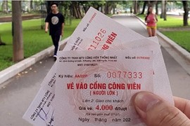 Đề xuất dừng bán vé vào Công viên Thống Nhất