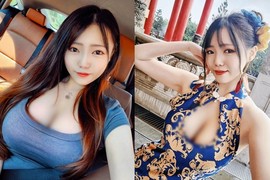 Hot girl xinh đẹp mặc đồ thiếu vải khoe body “bốc lửa“