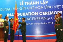 Việt Nam chính thức thành lập Trung tâm gìn giữ hòa bình