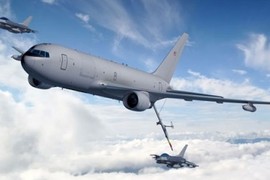 Máy bay tiếp dầu KC-46A Mỹ bay thử vào tháng 9