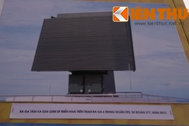 Radar tối tân EL/M-2288ER đã bắt đầu canh trời Trường Sa