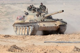 Tường tận xe tăng T-55 Syria tung hoành càn quét IS