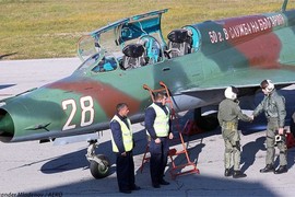 Không quân Bulgaria vĩnh biệt tiêm kích MiG-21 huyền thoại