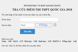 Điểm thi Hà Giang: Tỉ lệ đỗ tốt nghiệp tăng sau cú hạ điểm ngoạn mục?