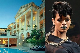 Cận cảnh ngôi nhà 22 triệu đô của Rihanna 