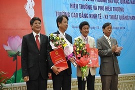 Quảng Nam công bố kết quả thi tuyển hiệu trưởng ĐH, CĐ