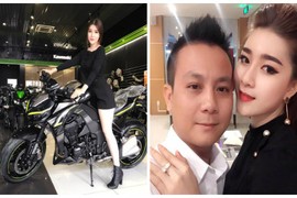 Nhan sắc cô vợ hot girl Cần Thơ tặng chồng môtô khủng